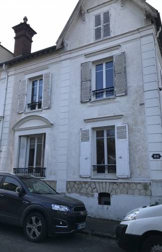 Façade avant ravalement