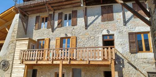 Les pierres apparentes , chantier terminé