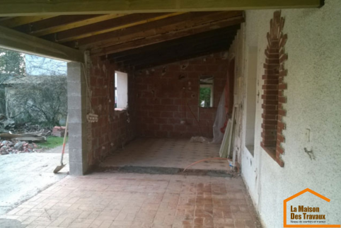 travaux agrandissement de maison
