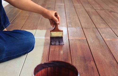 Peinture de parquet