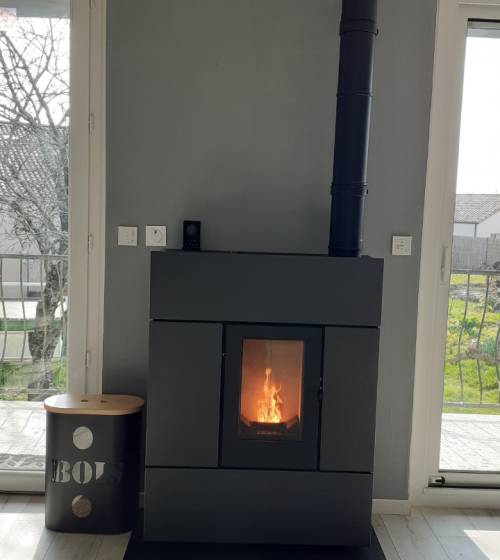 Poêle à pellets 8KW