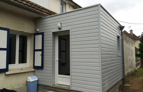 Création d'une extension bois dans une maison à Caen (14000)
