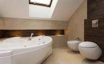 Création de la partie salle de bains.