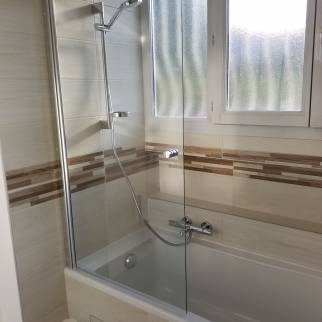 Rénovation de salle de bain avec combiné baignoire et douche - Montauban 82000