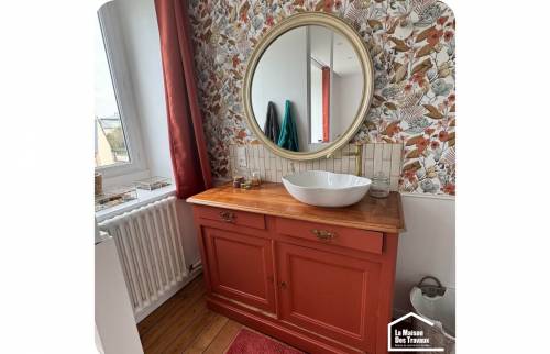 Rénovation intérieure totale d'une maison familiale sur Donville Les Bains 50350