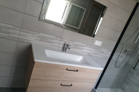 salle de bain rénovée
