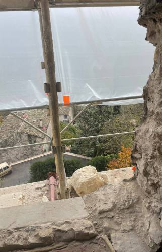 Pendant le chantier