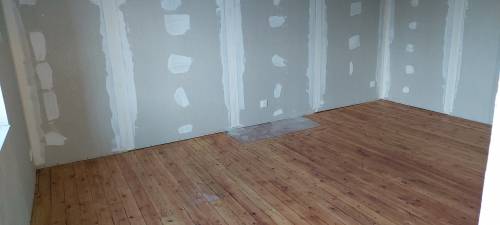 Parquet massif après rénovation - Arras 62