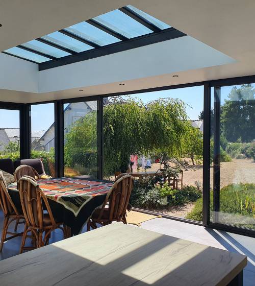 Remplacement d'une véranda à Saint-Jacut-de-la-Mer
