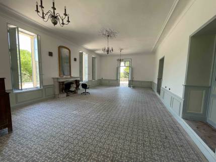 rénovation salle de bal dans une bastide