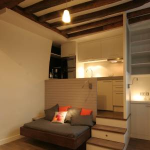 Rénovation complète d'un studio de 17m² à Paris