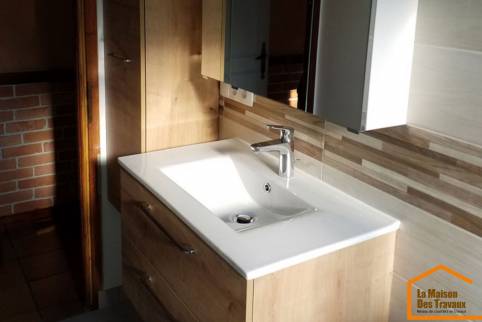 salle de bain à rénover