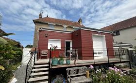 Nouvelle terrasse et extension rénovée (Calvados)