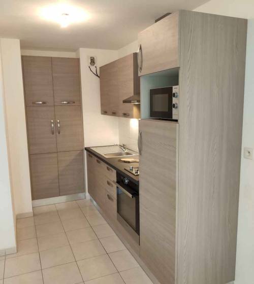 placard sur mesure cuisine rénovée