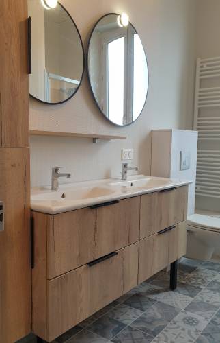 Vue de la nouvelle SDB