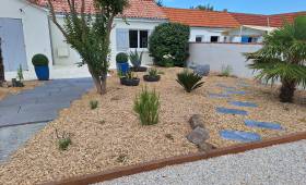 Aménagement de jardin minéral - La Plaine sur mer 44770