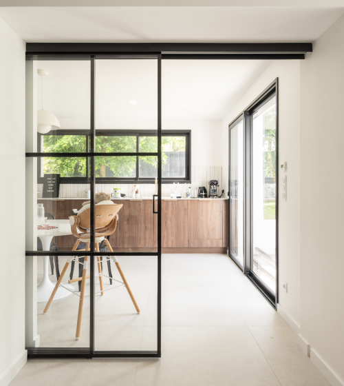 Installation d'une verrière sur-mesure