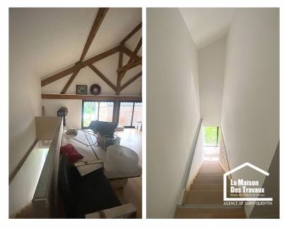 habillage d'un escalier