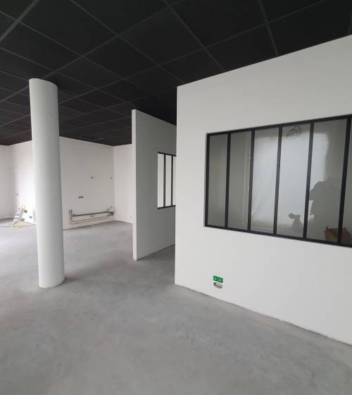 Travaux de l'agence terminé