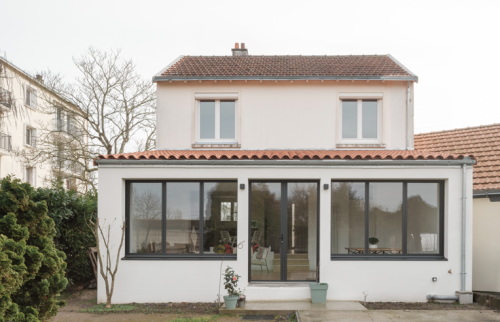 Rénovation d'une véranda à Saint-Sébastien-sur-Loire (44230) - vue sur l'extérieur