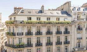 Rénovation d'une façade d'immeuble à Boulogne