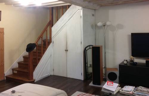 Ancien escalier en bois