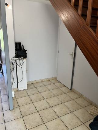 Escalier avant rénovation