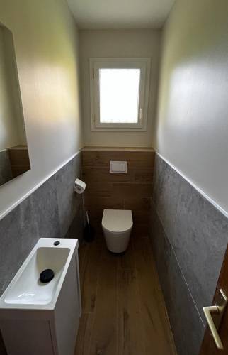 Réalisation d’une salle de bain à Ruy Montceau