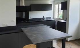 Rénovation d'une cuisine ouverte à Savigny-lès-Beaune