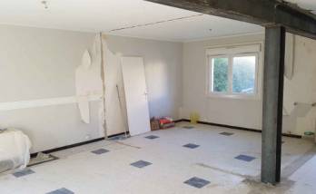 Ouverture d'un mur porteur dans une ancienne maison Toulousaine à SAUBENS 