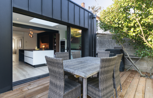 Rénovation complète d'une maison avec extension de 15 m²