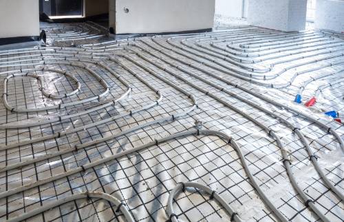 pose plancher chauffant