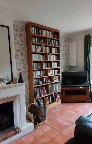 Papier peint dans le salon