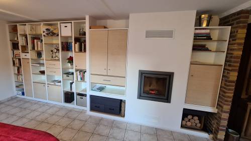 Fin de chantier - bibliothèqe