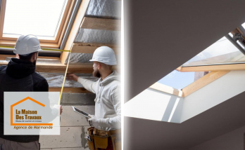 Installation d’une lucarne moderne à Casteljaloux par La Maison Des Travaux Marmande, apportant lumière et confort à l’intérieur.