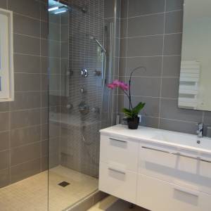 Aménagement d'une salle de bain à Pontault Combault