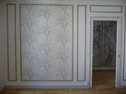 Rénovation d'un appartement ancien à Ecully : travaux de peinture