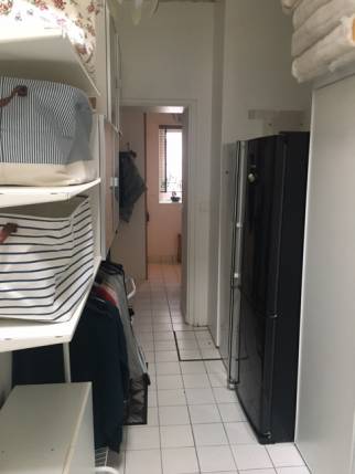 Buanderie avant travaux de création d'une salle d'eau - Nantes 44