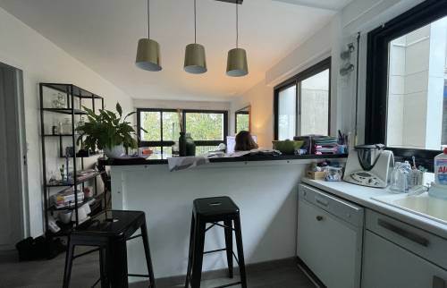 Rénovation de cuisine, revêtement de sol et meuble télé à Antony