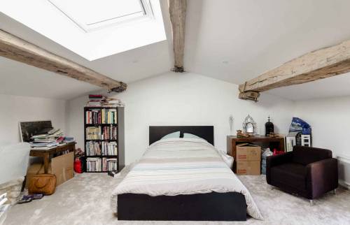 Chambre - Rénovation de maison à la Haye Fouassière (44)