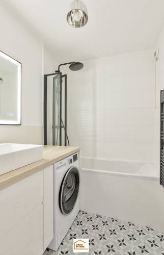 salle de bain rénovée