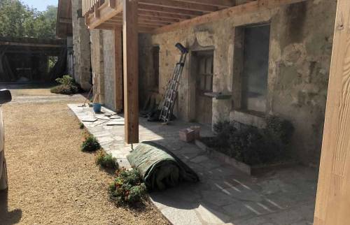 Créer une terrasse extérieure Grésivaudan