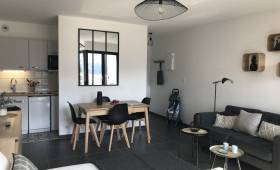 Garage réhabilité en studio