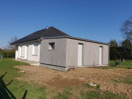 Extension bois terminée