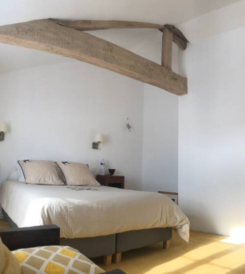 Chambre parentale à Merpins