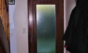 La porte avec le nouveau vitrage à VINEUIL (41)