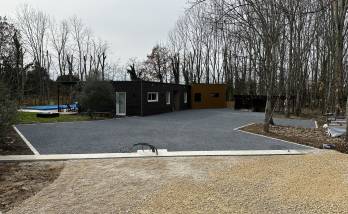 Aménagement extérieur avec création d'une dalle alvéolaire - Montauban 82000