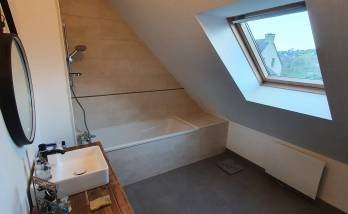Rénovation terminée de la salle de bain