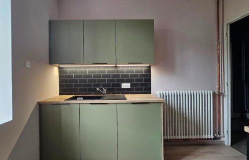 Rénovation d'une cuisine dans un appartement 