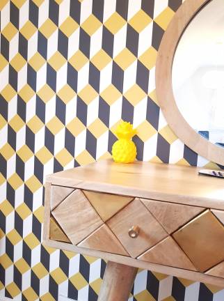 Rénovation d'un mur chambre enfant Haguenau